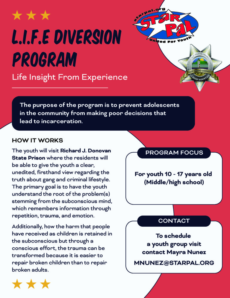 Youth Diversion Program | STAR/PAL San Diego